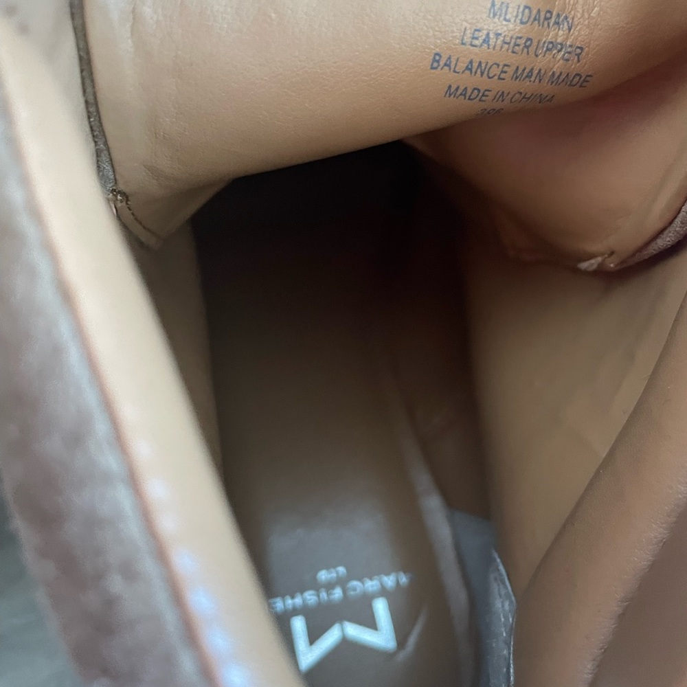 Marc Fisher Booties. Color Brown In Suede. Size 7… - image 3